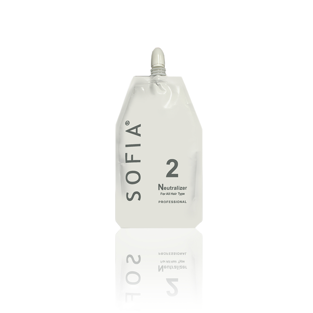 Hair Rebonding Professional Hair Straightener + Neutralizer Cream, for Fine or Tinted Hair 500ml