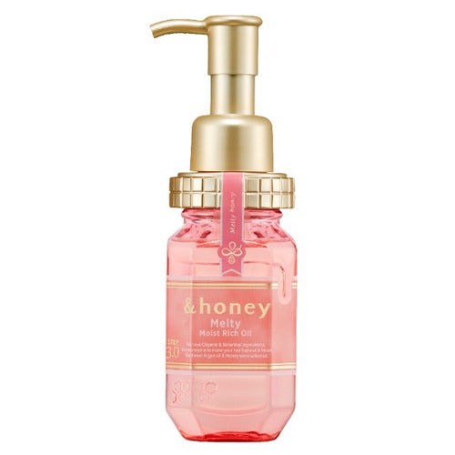 & Honey Hair Oil 3.0 100ml, 4 Options - Deep Moist/Ex Deep Moist/Melty Moist Rich/Melty Moist Repair