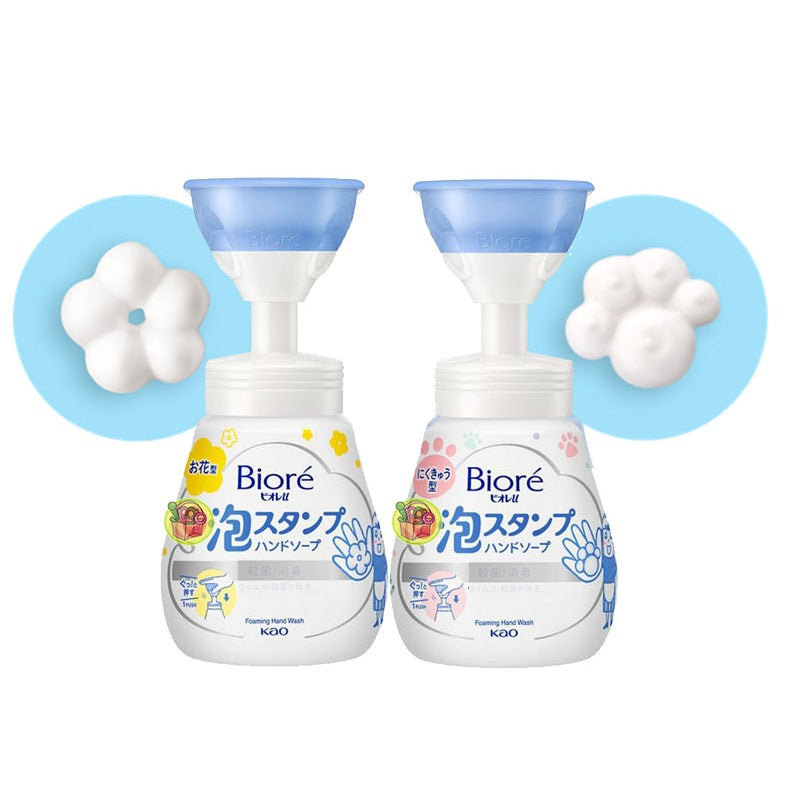 Biore u Foam Stamp Hand Soap 240ml Paw Or Flower