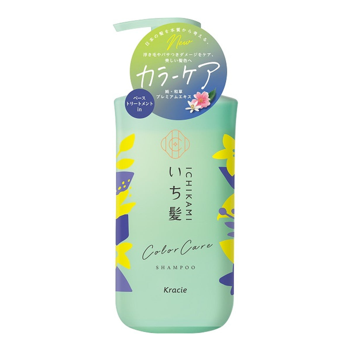 KRACIE Ichikami Color Care Shampoo and Conditioner Set 480ml+480g