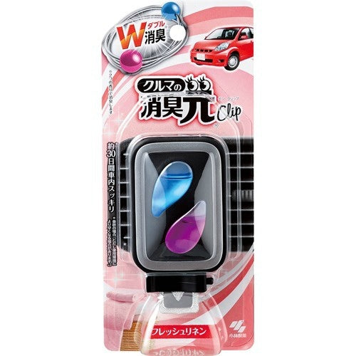 Kobayashi Deodorant for Car Clip On Air Freshener 4.6ml - Choose Scent
