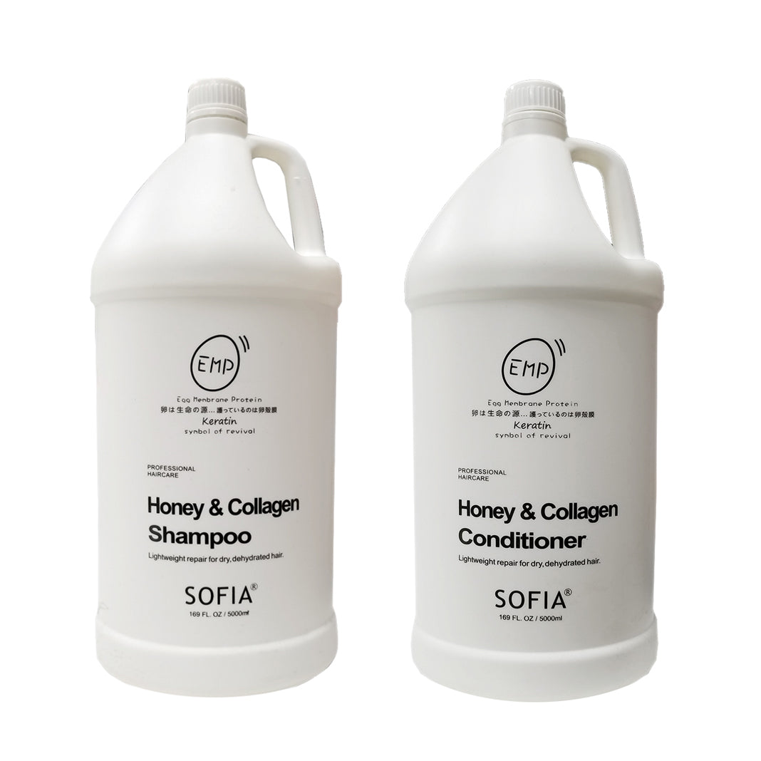 Honey & Collagen Shampoo OR Conditioner – Strengthen, Nourish & Restore Shine