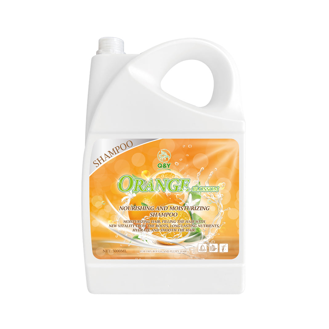 Q&Y Orange Blossom Nourishing & Moisturizing Shampoo – Vitamin C Boost for Radiant, Healthy Hair 5000ml