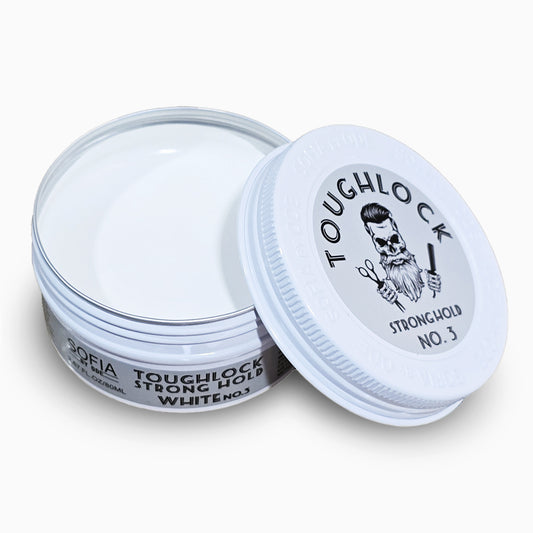 SOFIA BY ODE Tough Lock Strong Hold Wax No.3 White - Creative Hold with Temporary White Tint