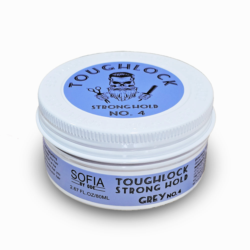 SOFIA BY ODE Tough Lock Strong Hold Hair Wax No.4 Grey - Bold Hold with Temporary Grey Tint