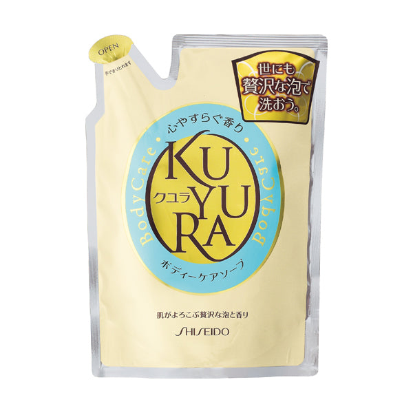 Shiseido Kuyura Body Care Soap 550ml & refill 400ml