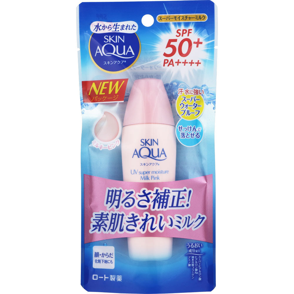 Rohto Skin Aqua Super Moisture Milk 40mL SPF50+/PA++++