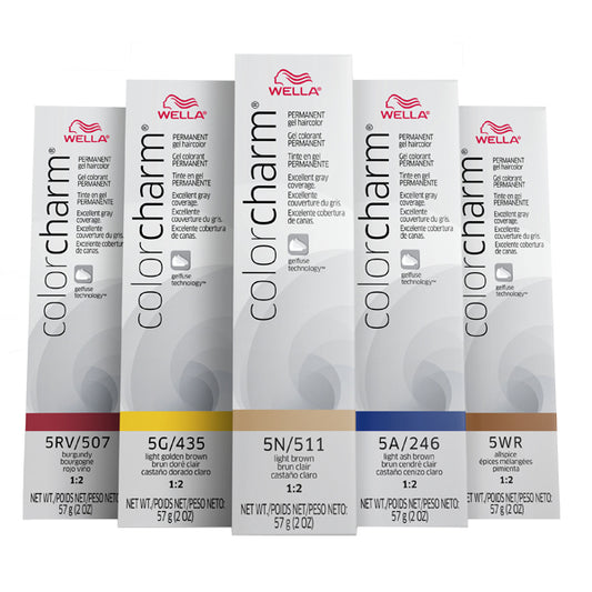 Wella Color Charm Gel Permanent Hair Color - (2oz) More Color Choices