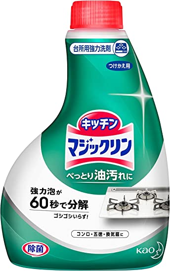 Kao Magiclean Kitchen Degreasing Cleanser 400g (refill available)
