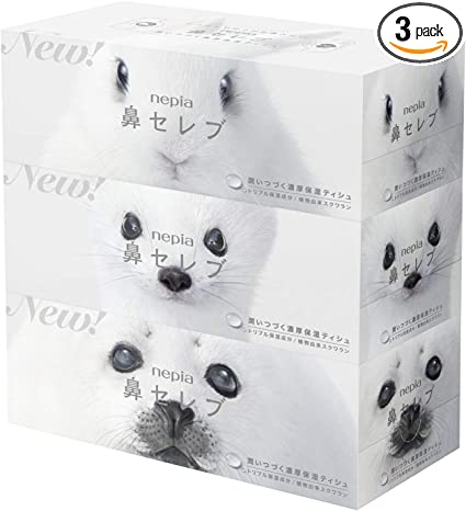 Nepia Nose Celebrity Tissue 200x3packs