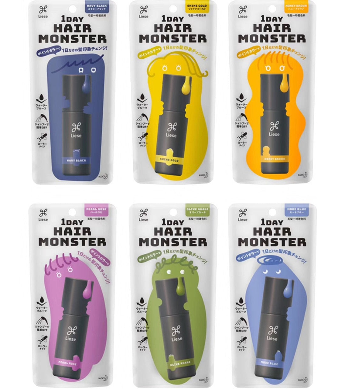 Kao Liese 1 DAY Hair Monster 20ml