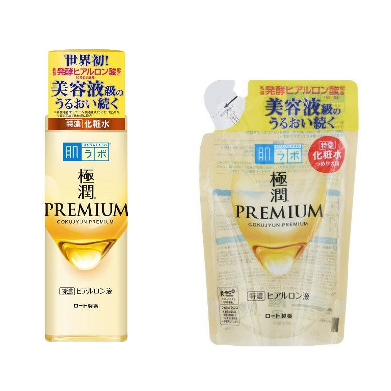 Rohto Hada Labo Japan Skin Institute Gokujun Premium Hyaluronic Lotion 170ml