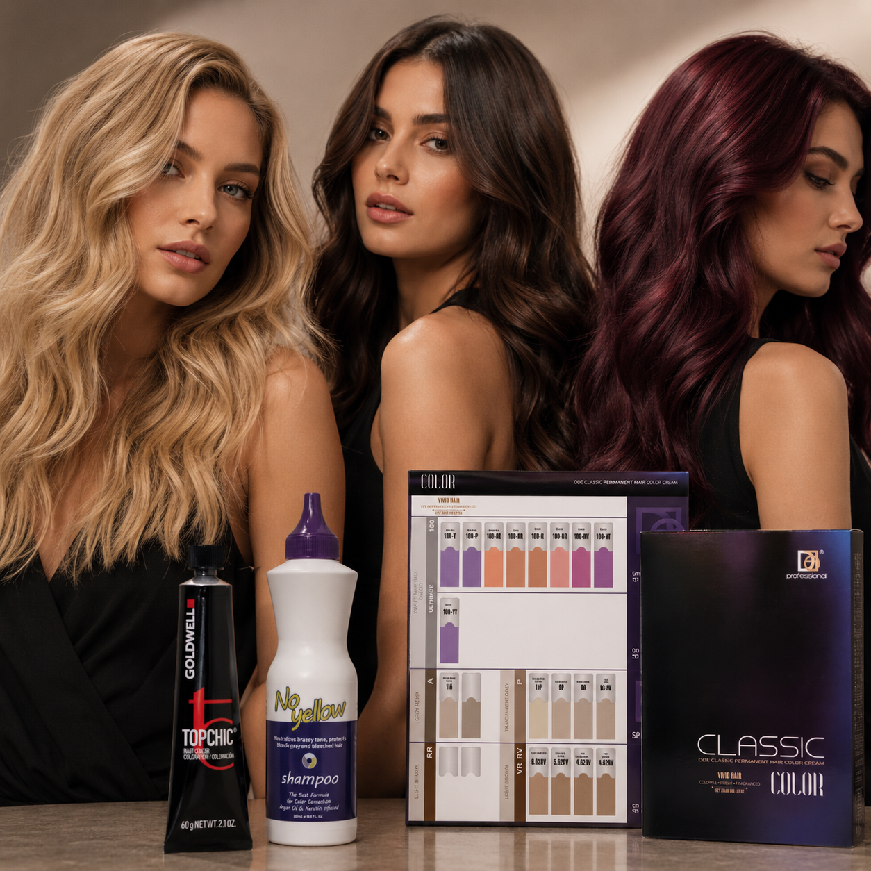Hair Color Cream & Developer