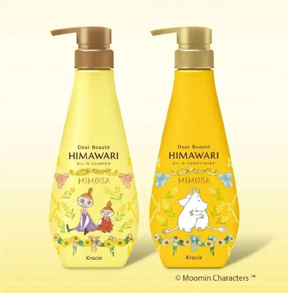 MOONMIN X HIMAWARI Dear Beaute OIl In Shampoo & Conditioner Mimosa 400ml+400g