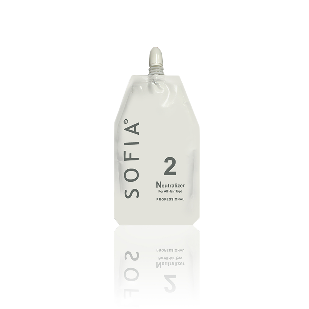 SOFIA Hair Rebonding Professional Hair Straightener (N1 OR H1) + Neutralizer Cream for Fine or Tinted hair 500ml