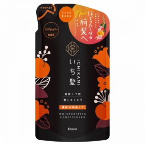 KRACIE Ichikami Moisture Shampoo and Conditioner Set 480ml+480g (Refill available)
