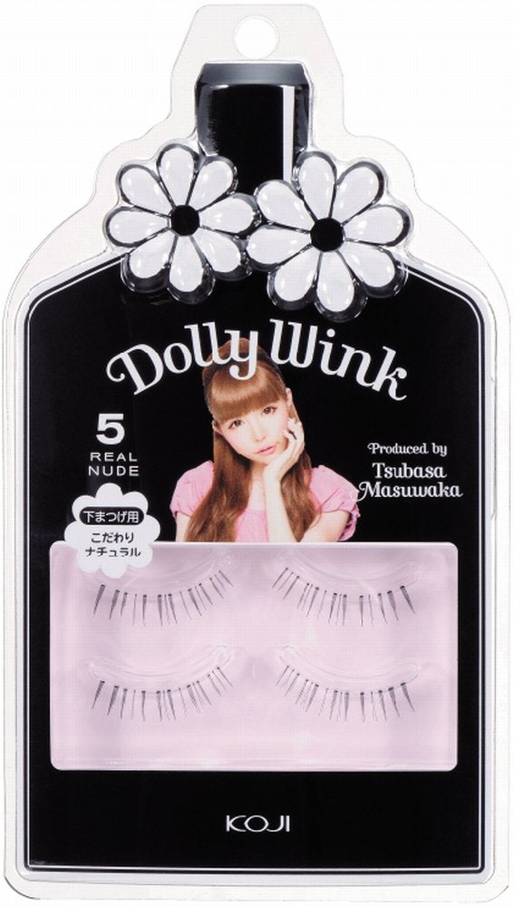 Koji Dolly Wink Eyelashes #5 Real Nude for Lower Eyelashes