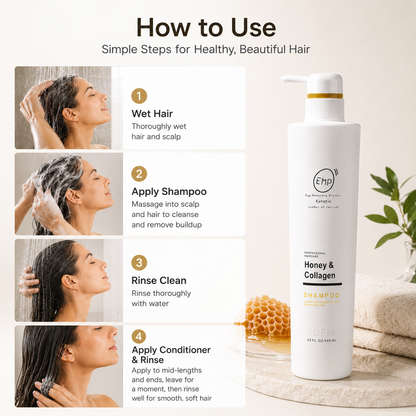 EMP Honey & Collagen Shampoo / Conditioner EACH 680ml