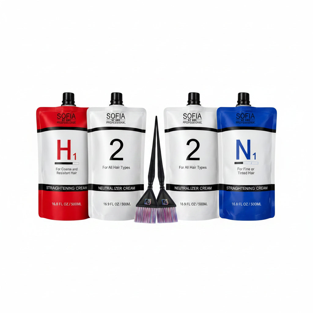 Hair Straightening Set - Achieve Salon-Quality Results at Home