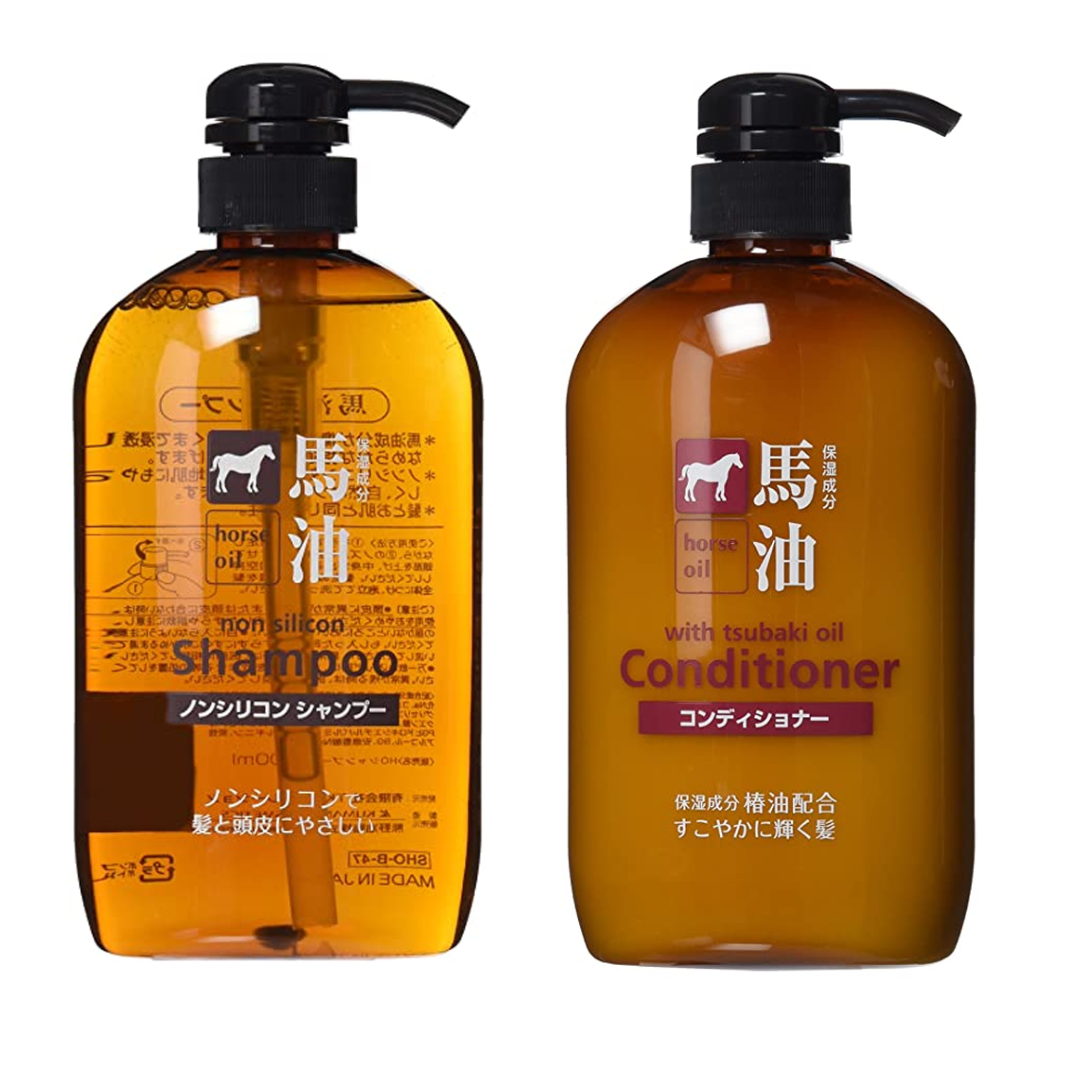 Kumano Horse Oil Shampoo Or Conditioner 600ml
