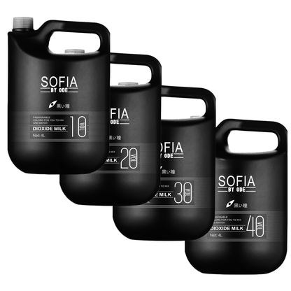 SOFIA BY ODE Hair Color Developer Dioxide Milk 4000ml (10vol/20vol/30vol/40vol)