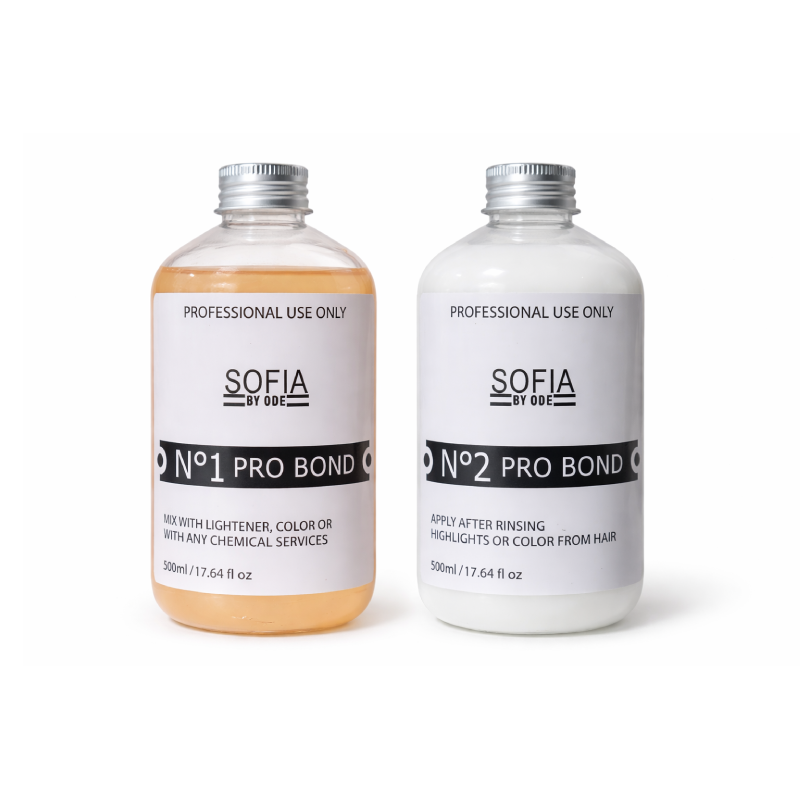 No.1 & No.2 Bond Hair Repair Set – Pre & Post Bleach Hair Treatment Set for Bond Protection, Strengthening & Color Safe Repair