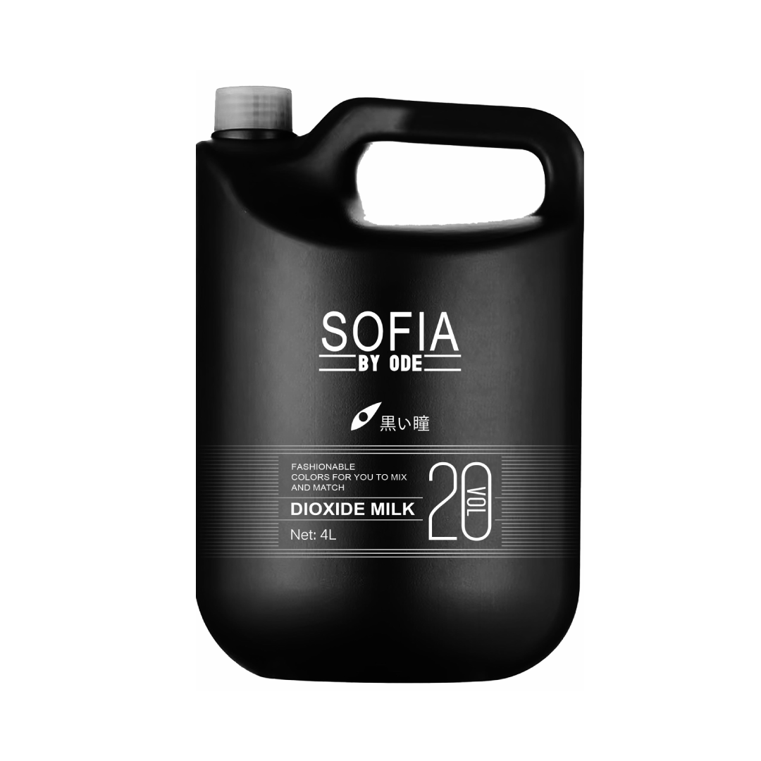 SOFIA BY ODE Hair Color Developer Dioxide Milk 4000ml (10vol/20vol/30vol/40vol)