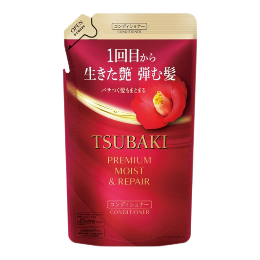 Shiseido Tsubaki Premium Moist / Premium Repair Shampoo, Conditioner Refill
