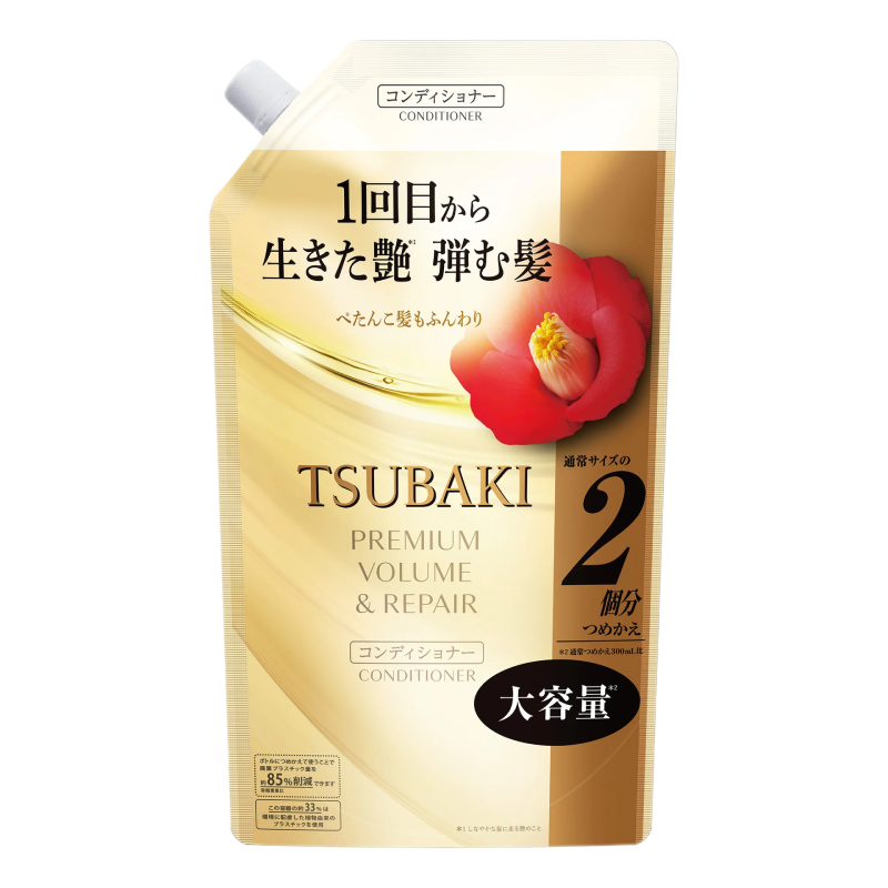 Shiseido Tsubaki Premium Moist / Premium Repair Shampoo, Conditioner Refill