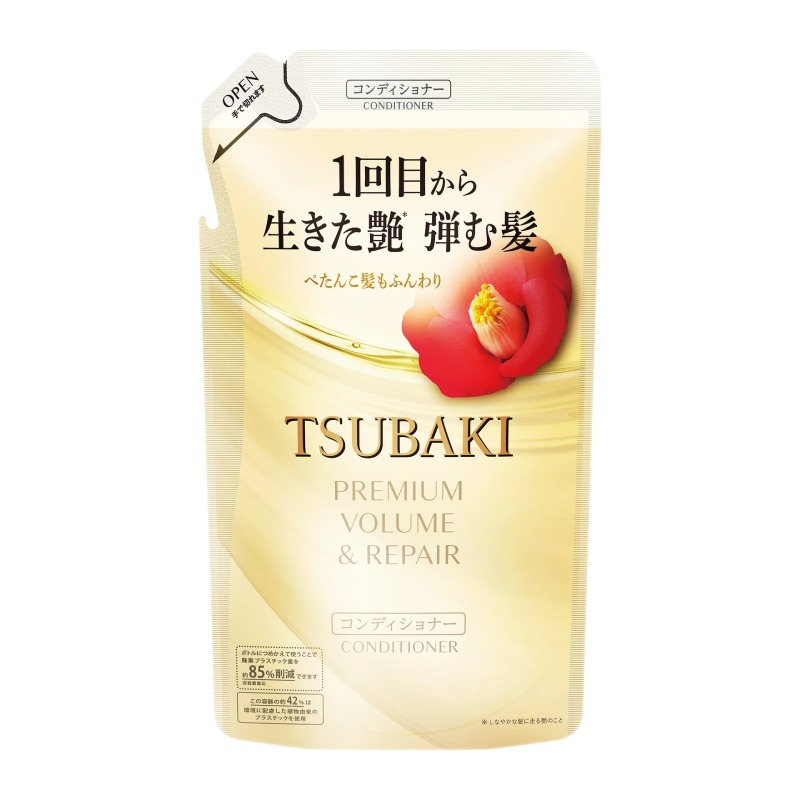 Shiseido Tsubaki Premium Moist / Premium Repair Shampoo, Conditioner Refill