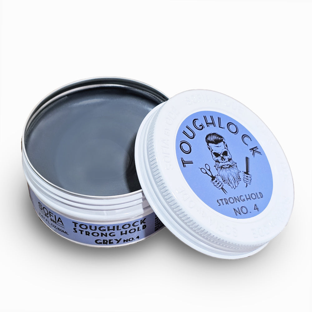 SOFIA BY ODE Tough Lock Strong Hold Hair Wax  No.4 Grey- Bold Hold with Temporary Grey Tint