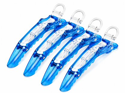 Plastic Alligator Hair Clips 12 Pcs