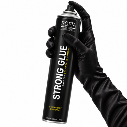 ODE Strong Glue - Strong Hold Hairspray (500ml/330g)