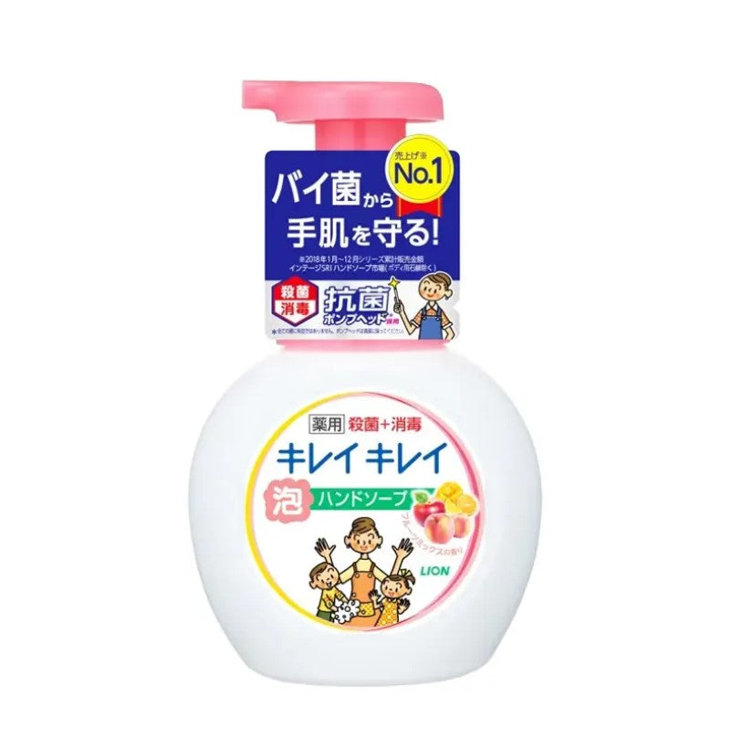 LION Kirei Kirei Foaming Hand Soap Pump – Antibacterial Foaming Hand Wash- 250ml (3TYPES)