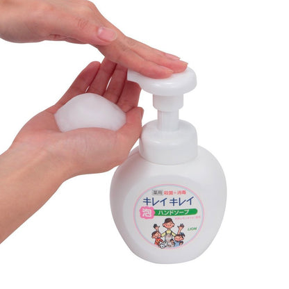 LION Kirei Kirei Foaming Hand Soap Pump – Antibacterial Foaming Hand Wash- 250ml (3TYPES)