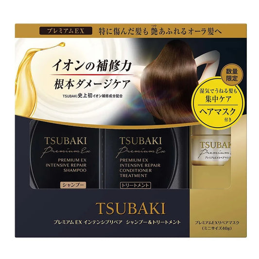 TSUBAKI Premium EX Intensive Repair Shampoo and Conditioner 490ml