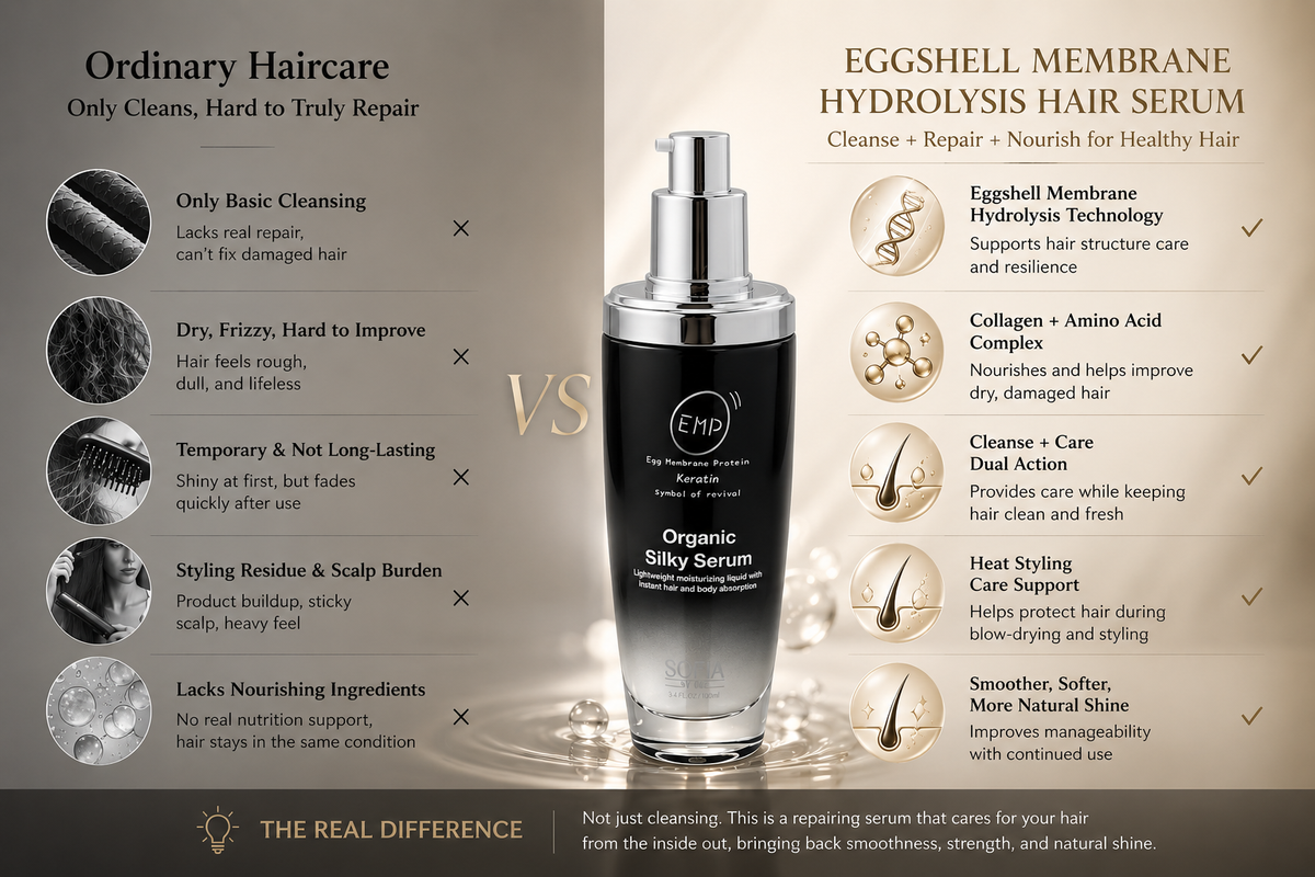 EMP Organic Silky Serum Hair Serum (Pick Size)