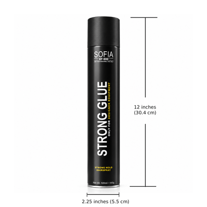 ODE Strong Glue - Strong Hold Hairspray (500ml/330g)