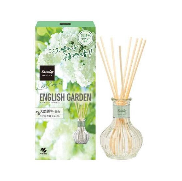 Sawaday La Bouquet Reed Diffuser Set Sweet Rose & English Garden 70ml Japan
