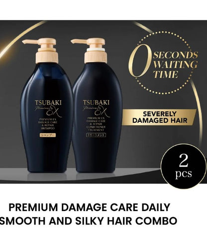 TSUBAKI Premium EX Intensive Repair Shampoo and Conditioner 400ml+400g