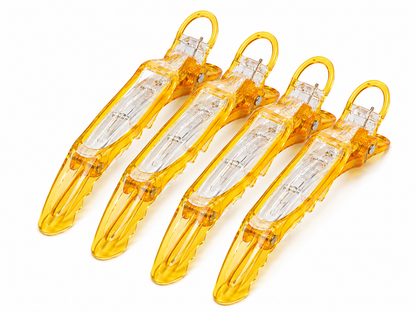 Plastic Alligator Hair Clips 12 Pcs