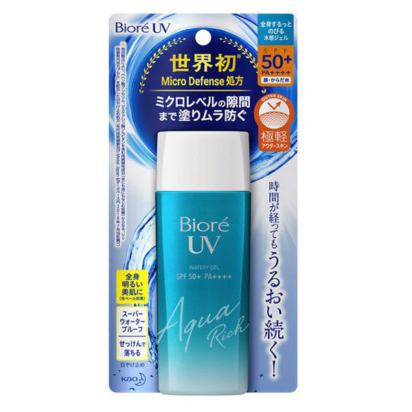 Kao Biore UV Aqua Rich Watery Gel SPF50/PA++++ 90ml