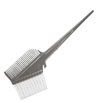 ODE Hair Color Brush with Comb-Grey