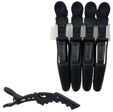 Jaw Clips (Black Jaw) set of 4