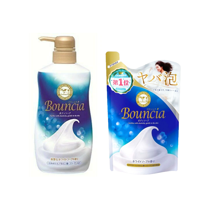 Cow Bouncia Premium Floral Body Wash 450ml OR refill 400ml