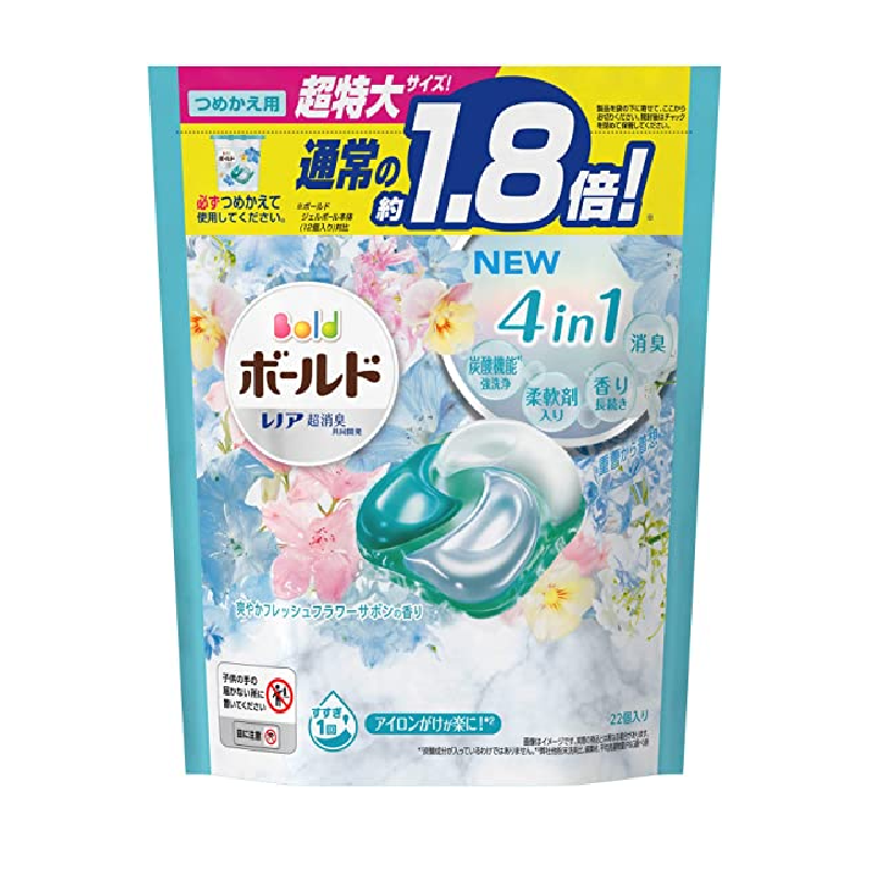 P&G Japan Bold 4 in 1 Laundry Detergent Ball