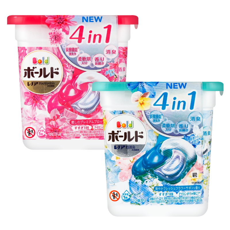 P&G Japan Bold 4 in 1 Laundry Detergent Ball