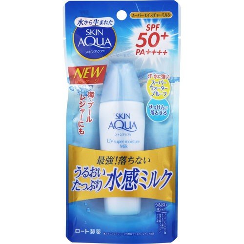 Rohto Skin Aqua Super Moisture Milk 40mL SPF50+/PA++++
