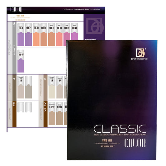 ODE Classic Color Chart