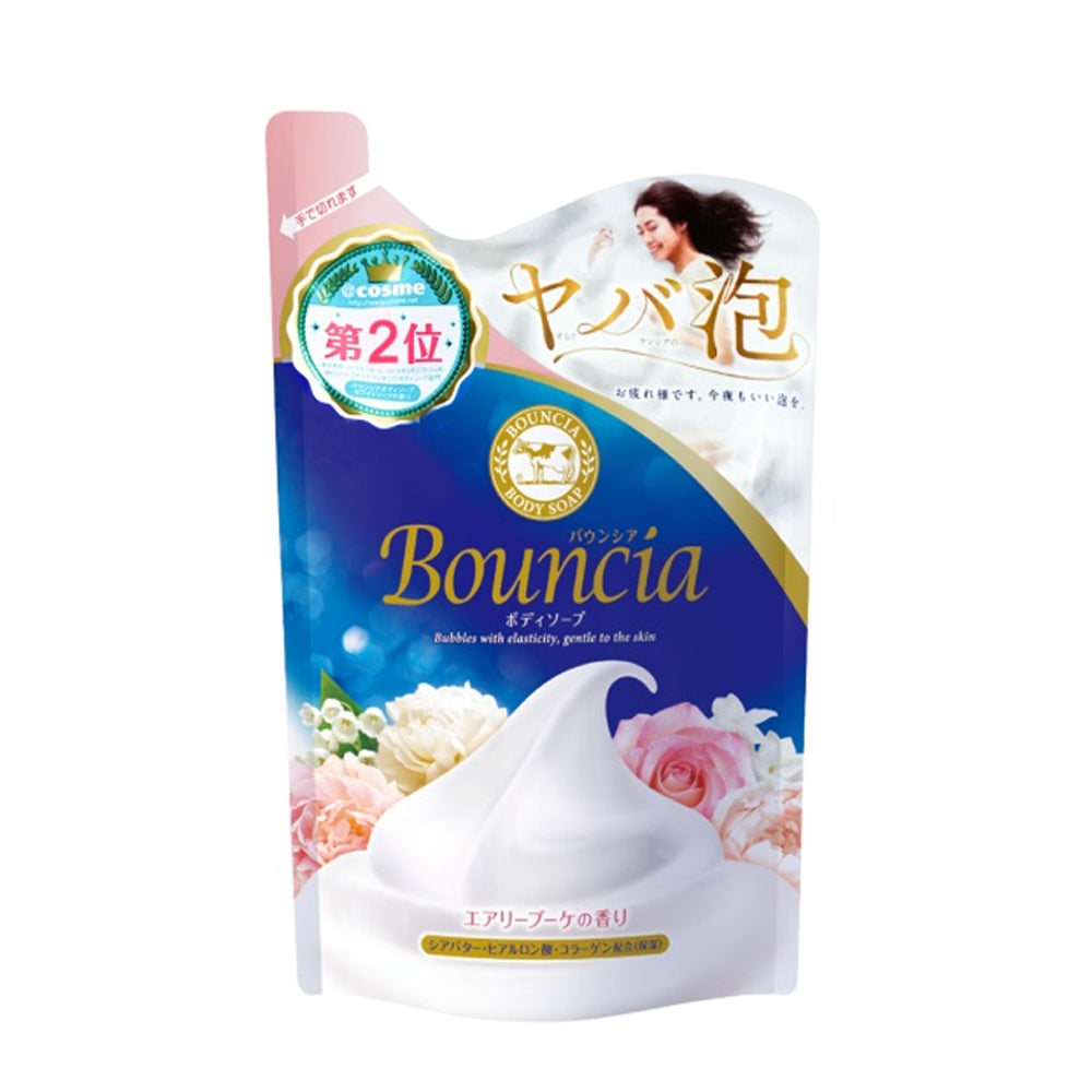Cow Bouncia Body Soap Airy Bouncia Fragrance 500ml & refill